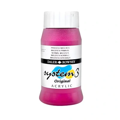 Afbeelding van Acrylverf magenta 500ml Daler Rowney
