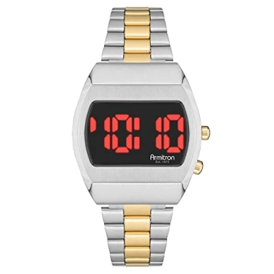 Image de Armitron Sport Retro Digital Chronograph Bracelet WatchTwo Tone