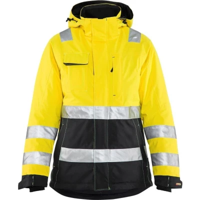Afbeelding van Blåkläder 4872 1987 Dames Winterjas High Vis Geel/Zwart maat XXL