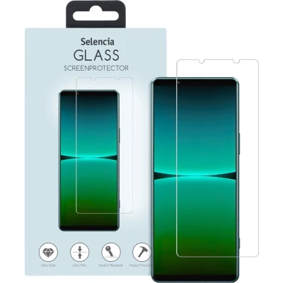 Afbeelding van Selencia Screenprotector Geschikt voor Sony Xperia 5 IV Tempered Glass Gehard Glas