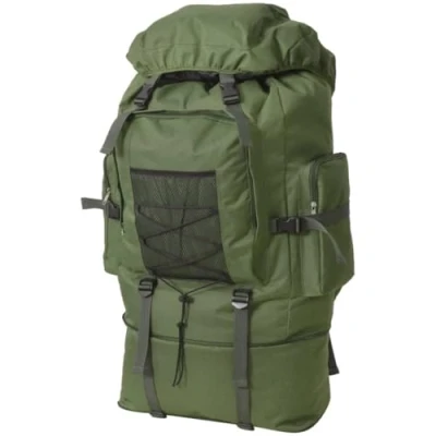 Afbeelding van vidaXL Rugzak in legerstijl, 65 l, kamperen, reizen, wandelen, meerkleurig