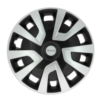 Afbeelding van Michelin 009134 Wieldoppen 16 zwart/zilver
