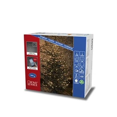 Afbeelding van LED boommantel buiten 560 barnsteen 6522 870 app gestuurd