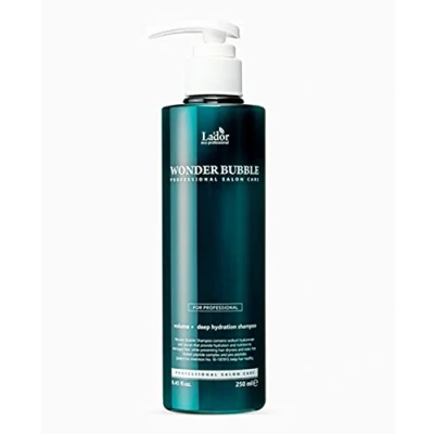 Afbeelding van LA&#039;DOR Wonder Bubble shampoo Moisture 250 ml met dubbele werking, hydrateert en voedt in de diepte, herstelt gezonde structuur van het haar voorkomt haaruitval