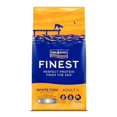 Afbeelding van Fish4Dogs Finest Adult Complete Witvis Grote Brok 12 kg