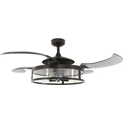 Afbeelding van Plafondventilator Fanaway Classic licht zwart geruisloos