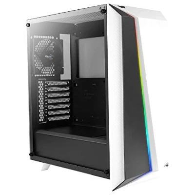 Afbeelding van AeroCool Trinity Mini tower PC behuizing Wit