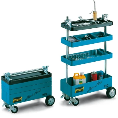 Afbeelding van Hazet 160ST Werkplaatswagen Plaatstaal Kleur (specifiek): Blauw