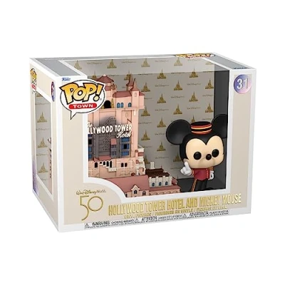 Afbeelding van Funko Pop! Walt Disney World: 50th Anniversary Mickey Mouse with Hollywood Tower Hotel