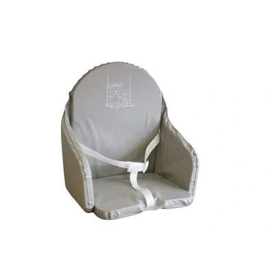 Image de Looping Coussin de Chaise avec Sangles en PVC Gris Clair
