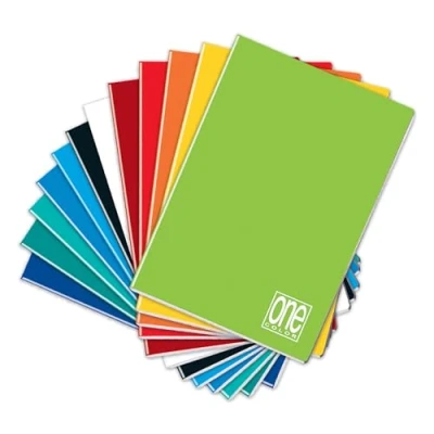 Afbeelding van Blasetti One Color 10 stuks DIN A5 notitieboeken, 80 g papier, effen omslag van karton, verschillende kleuren 0Q gladheid, 5 mm borden met marge voor 2 of 3e jaar