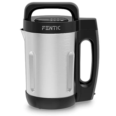 Afbeelding van Fentic Soepmaker 1.6L 5 Programma’s LED Display Blender 900W RVS/Zwart