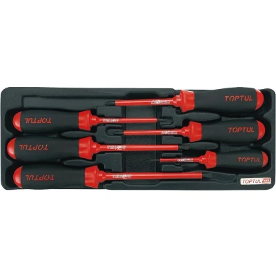 Afbeelding van TOPTUL GAAT0603 Gereedschapmodule 6 PH0 x 75mm, PH1 100mm, PH2 4.0 5.5 125mm, 6.5 150mm 136 364 Gesplitst, Kruisgleuf (PH)