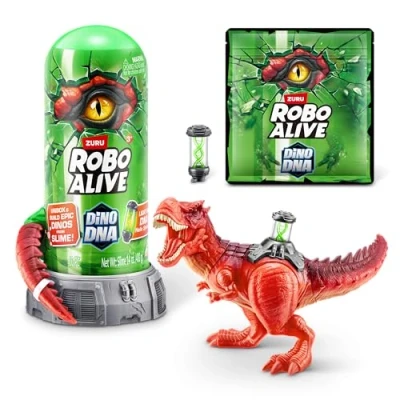 Afbeelding van Roboalive ROBO ALIVE DINO DNA SPEELSET,S1,BUIS,8STUKS