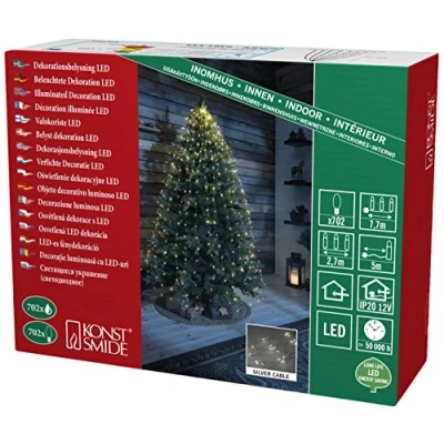 Afbeelding van Konstsmide 6383 190 Druppel Warmwit LED Transparant