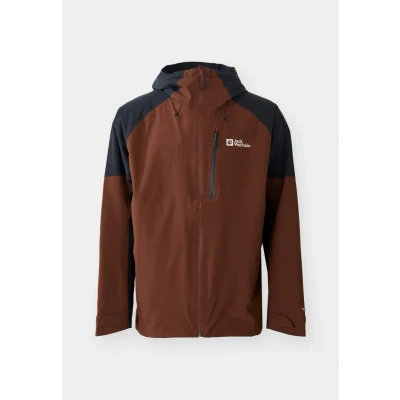 Afbeelding van Jack Wolfskin Eagle PEAK 2L Regenjas, Heren, Maat: 3XL, Hot choc