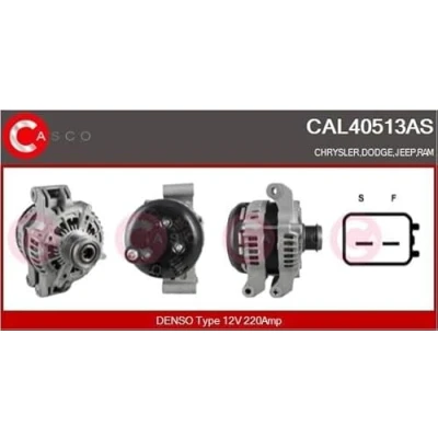 Afbeelding van CASCO CAL40513AS Dynamo / Alternator 12V 220A