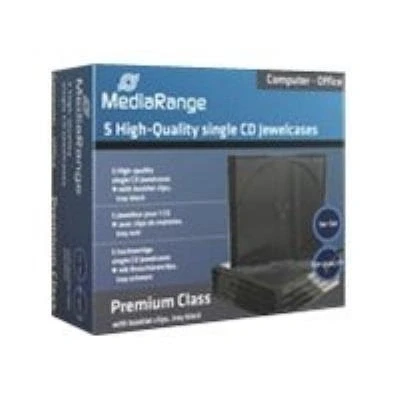 Image de MediaRange Retail Pack CD Jewelcases single coffret pour