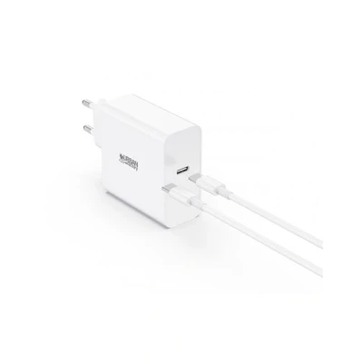 Afbeelding van Draagbare oplader Urban Factory PSC65UF (2 m) Wit