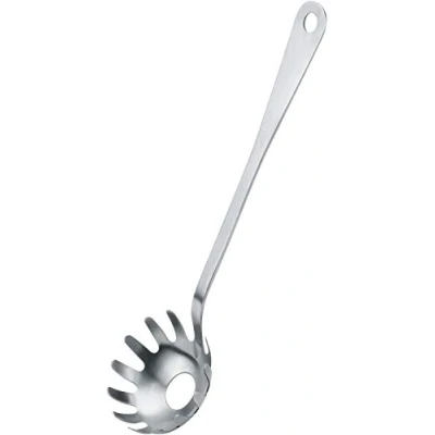 Image de A DI ALESSI AJM19/57 L LOUCHE À SPAGHETTI FOURCHETTE SPAGHETTIS EN ACIER BRILLANT