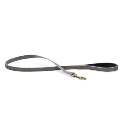 Afbeelding van Beeztees Balacron Ax Hondenriem Kunstleer Grijs 100 cm x 20 mm