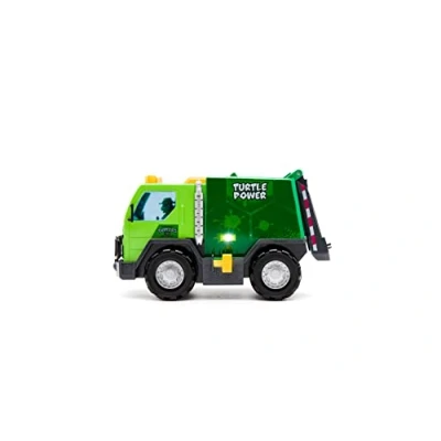 Afbeelding van Teenage Mutant Ninja Mayhem Thrash N&#039; Battle Garbage Truck Schildpadden TMNT Lights and Sounds, Leeftijd 3+, Gifts &amp; Toys, groen