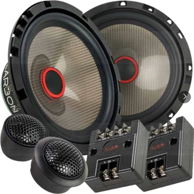 Afbeelding van Audio System CARBON 165 luidspreker set 16,5 cm 2 weg compo 80 watts RMS 3 ohms