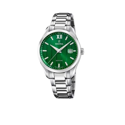 Afbeelding van Festina Swiss MADE Horloge, Heren, Maat: One Size, Green