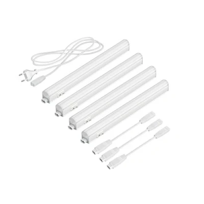 Afbeelding van parlat LED kastarmaturen Rigel, 31,3 cm elk, 397lm warm wit, set van 4