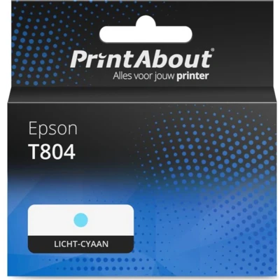 Afbeelding van Huismerk Epson T8045 Inktcartridge Licht cyaan