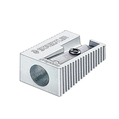 Afbeelding van Staedtler 510 10, puntenslijper (handmatige puntenslijper, metaal, metaal)
