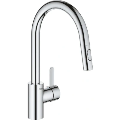 Afbeelding van Grohe keukenmengkraan chroom 31481001
