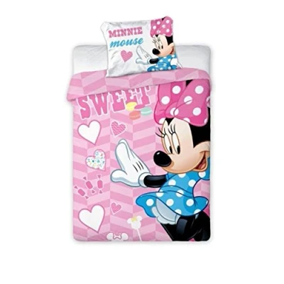 Afbeelding van Baby Dekbedovertrekje Ledikant Dinsey&#039;s Minnie Mouse 100 X 135 cm