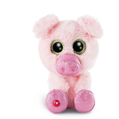 Afbeelding van Nici Knuffel Glubschis Varken Junior 15 Cm Pluche Roze