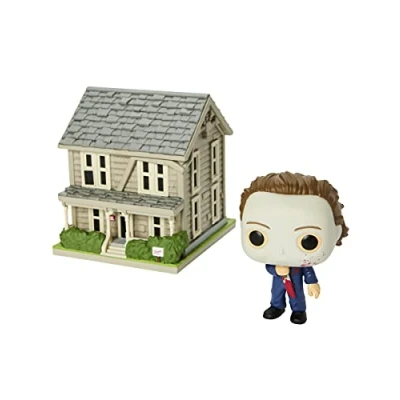 Afbeelding van Funko Pop! Town: Halloween Myers House with Michael (Bloody) US Exclusive CONFIDENTIAL