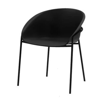 Afbeelding van DS4U® Ella terrasstoel zwart