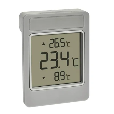 Afbeelding van TFA Dostmann Digitales Fensterthermometer WINDOO Raamthermometer Grijs