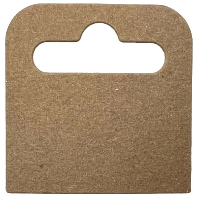Afbeelding van Kartonnen Euroslot Display Hangers van 50 x mm / Eurolock Hang Tabs Rol 1000 stuks type: HDH 4