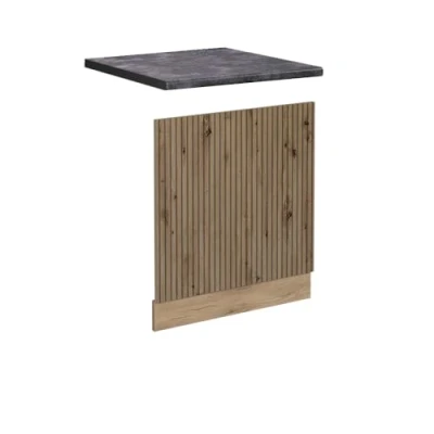 Afbeelding van Vicco Frontpaneel R Line, Artisanaal eiken/Krachtige eik goud, 45 cm , WB Antraciet