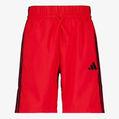 Afbeelding van Adidas J 3S KN SH 210 kinder sportshort Rood Maat 152