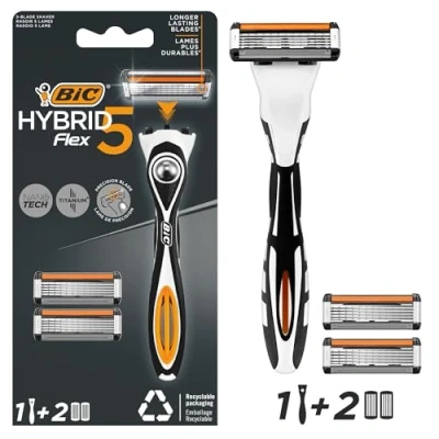 Afbeelding van Bic Hybrid Flex5 Scheermes Set