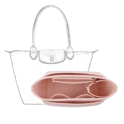 Afbeelding van D.DUO Tas Organizer, Handtas Accessoires, Longchamp Lange Handgreep Tote Organizer (Roze, L (lange handgreep))