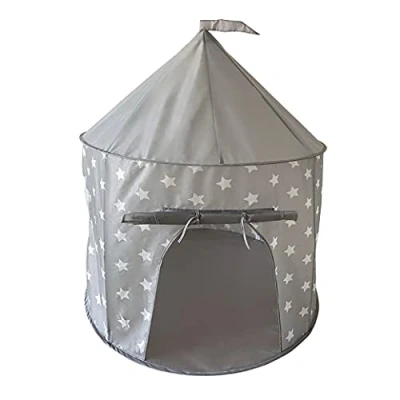 Afbeelding van KnorrToys Speeltent Grey White Stars