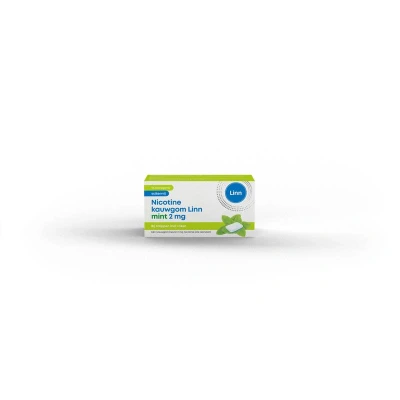 Afbeelding van Nicotine Linn Kauwgom Mint 2mg