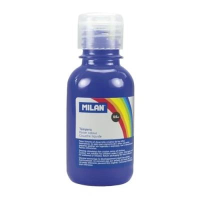 Afbeelding van MILAN Verf tempera vloeibaar ultramarine blauw 125 ml