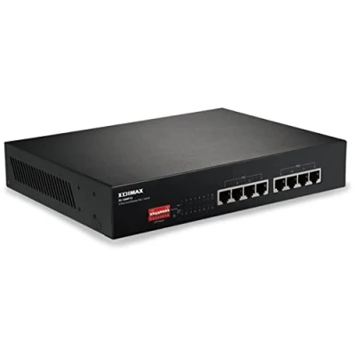 Image de Edimax ES 1008P V2 commutateur 8 x 10/100 (PoE+) de bureau PoE+ (130 W)