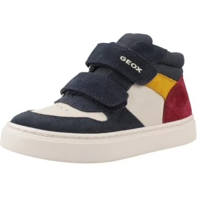 Afbeelding van Geox Nashik Babyschoenen voor kinderen, Maat: 26, Navy light beige Textiel