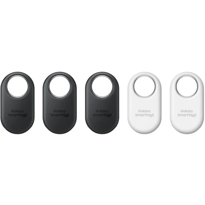 Afbeelding van Samsung Galaxy SmartTag 2 (4 + 1 Pack) 3x Zwart en 2x Wit