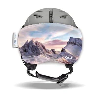 Afbeelding van Soggle Vizor Veiligheidshelm voor skihelm, kleur: Norway