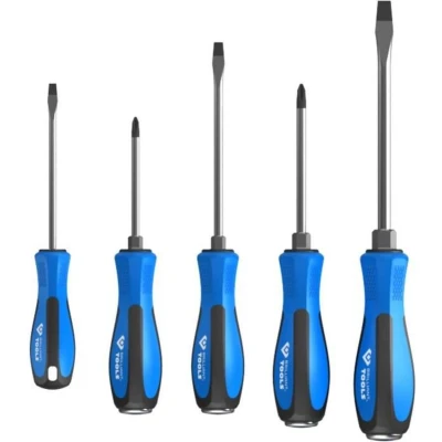Afbeelding van Brilliant Tools slagschroevendraaierset, gegroefd, PH 5 stuks